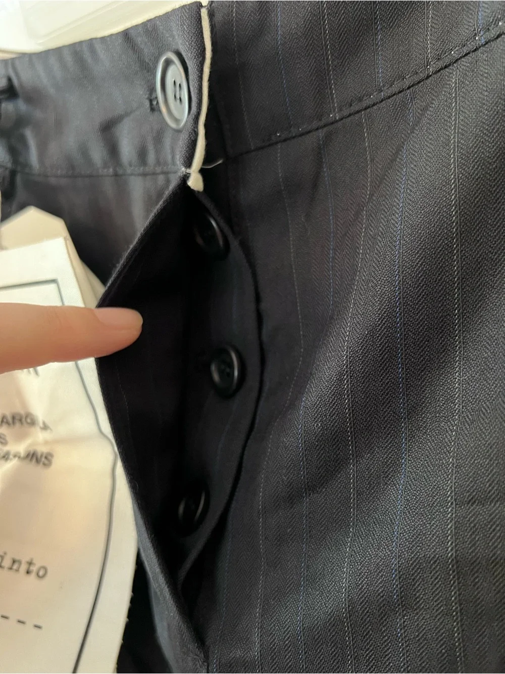 Maison Martin Margiela X H&M 2012 Archive Re-Edition Trousers Transformed Skirt - Picture 5 of 11